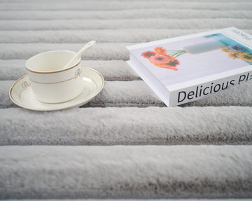 Madrid Corded Shag Silver Area Rug - 5′0″ X 7′0″