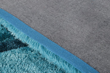 Mateos Emerald Green Shag Area Rug - 3′6″ X 5′6″