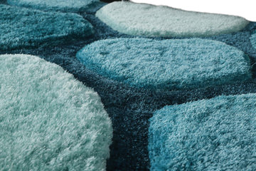 Mateos Emerald Green Shag Area Rug - 3′6″ X 5′6″