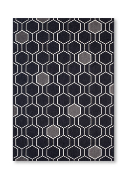image Outdoor Rug - Geo Black