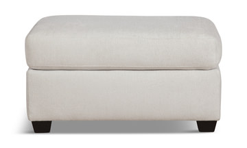 Corbin Ottoman - Snow
