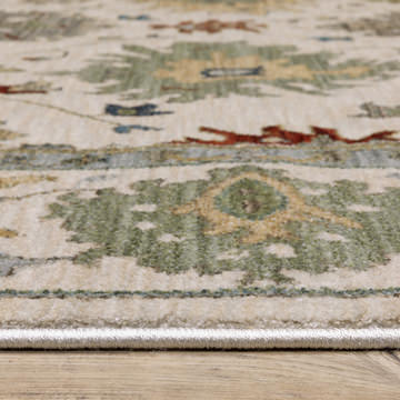 Eliana Mahal Ivory Area Rug - 7′10″ X 10′10″