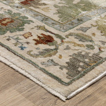 Eliana Mahal Ivory Area Rug - 7′10″ X 10′10″