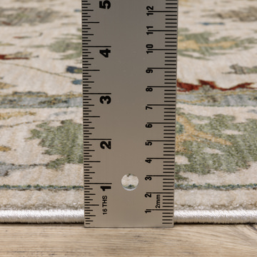 Eliana Mahal Ivory Area Rug - 7′10″ X 10′10″