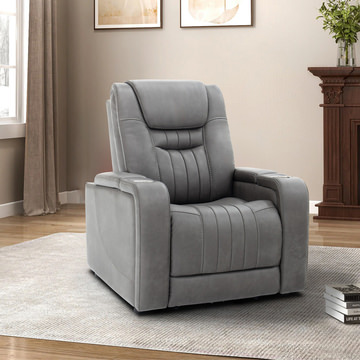 Merrick Power Recliner - Smoke