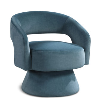 image Toadstool Swivel Chair - Dark Teal