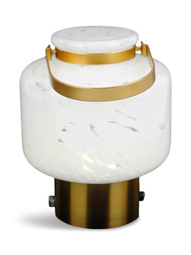 image Small Art Glass Lamp