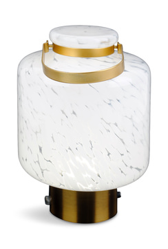 image Large Art Glass Lamp
