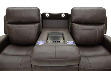Kona Leather Immersive Sound Power Reclining Sofa