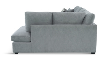 Gibson Sectional With Right Chaise - Marble