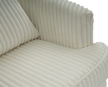 Amberly Swivel Chair - Milk