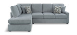 Gibson Sectional with Left Chaise - Marble thumbnail 2