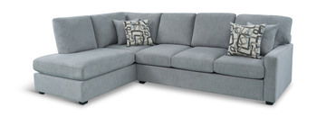 image Gibson Sectional with Left Chaise - Marble