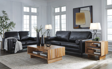 Boston Leather Sofa