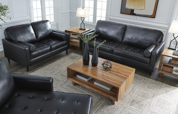 Boston Leather Sofa