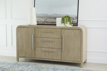 Canyon Buffet With Marble Inlay Top