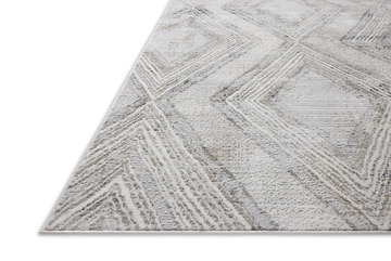 Hollis Mist/Natural Area Rug - 5′3″ X 7′6″