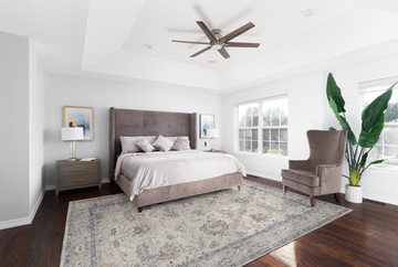 Solana Ivory/Grey/Delaney Area Rug - 7′10″ X 10′2″     