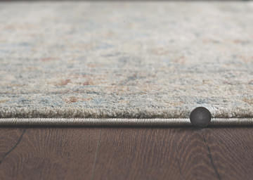 Solana Ivory/Blue/Valencia Area Rug - 9′0″ X 12′2″