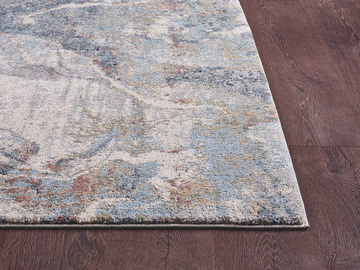 Solana Ivory/Grey/Landscape Area Rug - 9′0″ X 12′2″