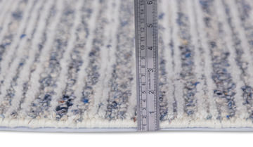 Hayden Ivory/Blue Area Rug - 5′6″ X 8′6″