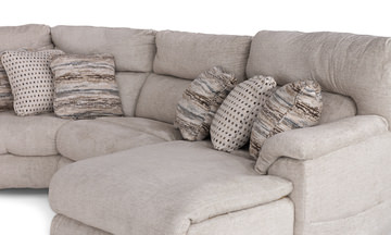 Retreat 6 Piece Power Reclining Modular Sectional With Massage