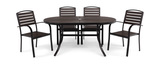 Pearl Cove II 5 Piece Patio Dining Set thumbnail 2