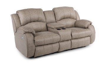 Lacey Power Reclining Loveseat With Console