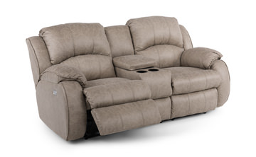 Lacey Power Reclining Loveseat With Console