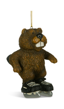 Beaver On Ice Skates