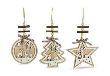 Star/Ball/Tree Assorted Ornament