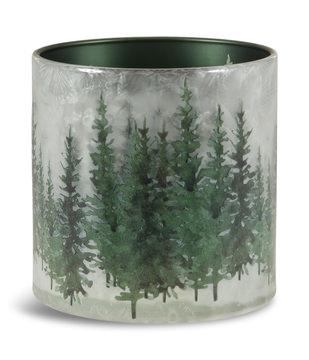 Glass Cylinder - Trees