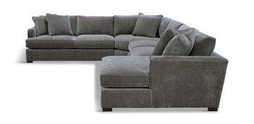 Avon II 4 Piece Modular Sectional - Right Arm Chaise