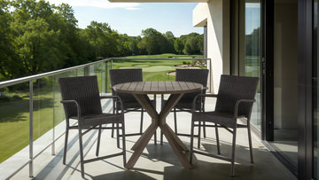 Vista Wheaton 5 Piece Balcony Set