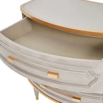 St. Charles 3 Drawer Nightstand