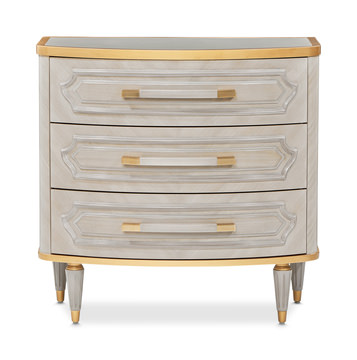 St. Charles 3 Drawer Nightstand