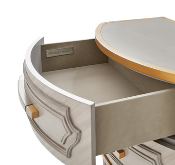 St. Charles 2 Drawer Nightstand