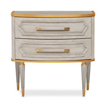 St. Charles 2 Drawer Nightstand