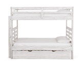 Skyler Twin/Twin Bunk Bed With Ladder - White thumbnail 7