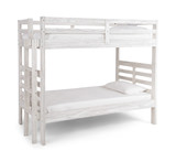Skyler Twin/Twin Bunk Bed With Ladder - White thumbnail 1