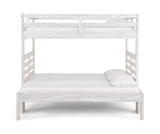 Skyler Twin/Full Bunk Bed - White thumbnail 1