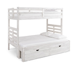 Skyler Twin/Full Bunk Bed - White thumbnail 3