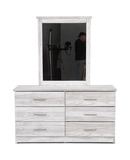 Skyler Mirror - White thumbnail 2