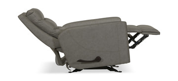 Merlin Glider Recliner - Silver