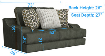 Dion Loveseat - Ireland