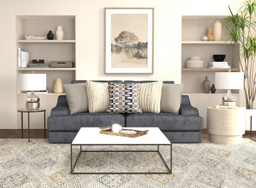 Dion Sofa - Sapphire