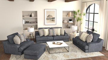 Dion Sofa - Sapphire