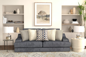 Dion Sofa - Sapphire