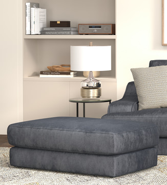 Dion Ottoman - Sapphire