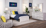 Skyler Twin Bedroom Suite - White thumbnail 1